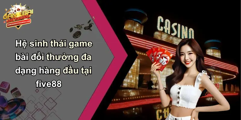 FIVE88: Thương Hiệu Cá Cược Uy Tín Cùng Game Bài Đổi Thưởng Hấp Dẫn 3 Hệ sinh thái game bài đổi thưởng đa dạng hàng đầu tại five88
