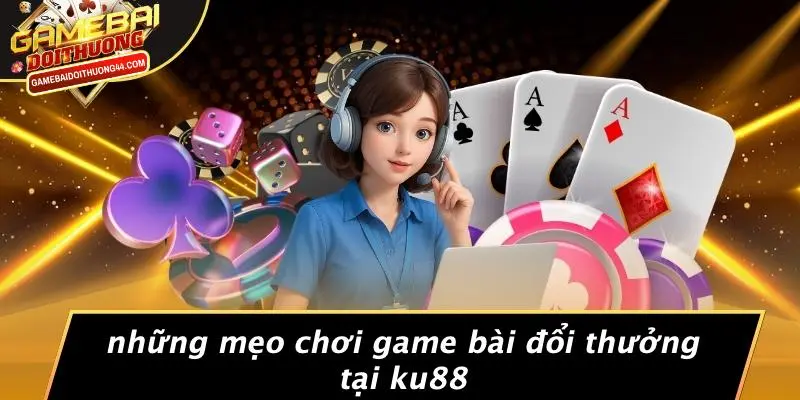 Những Mẹo Chơi Game Bài Đổi Thưởng Tại KU88